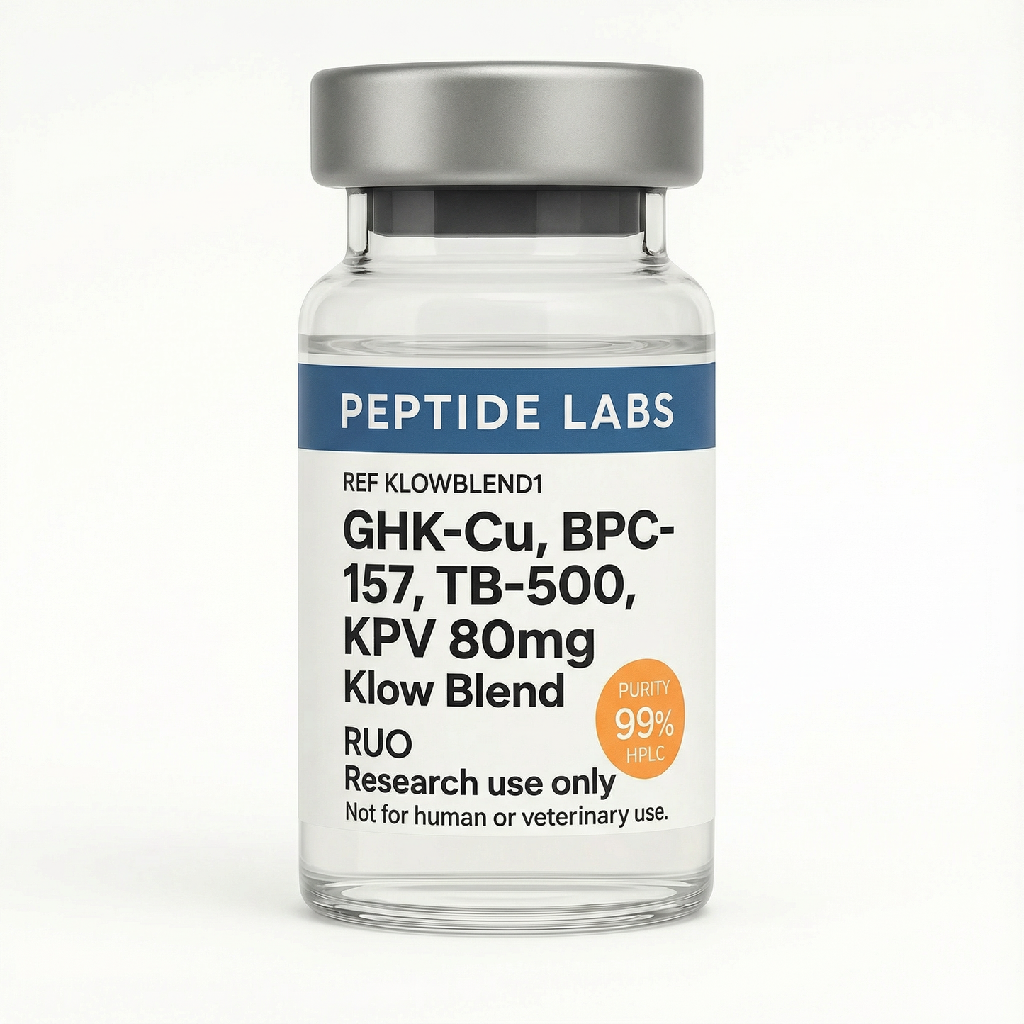 Klow Blend (GHK-Cu, BPC-157, TB-500, KPV) 80mg