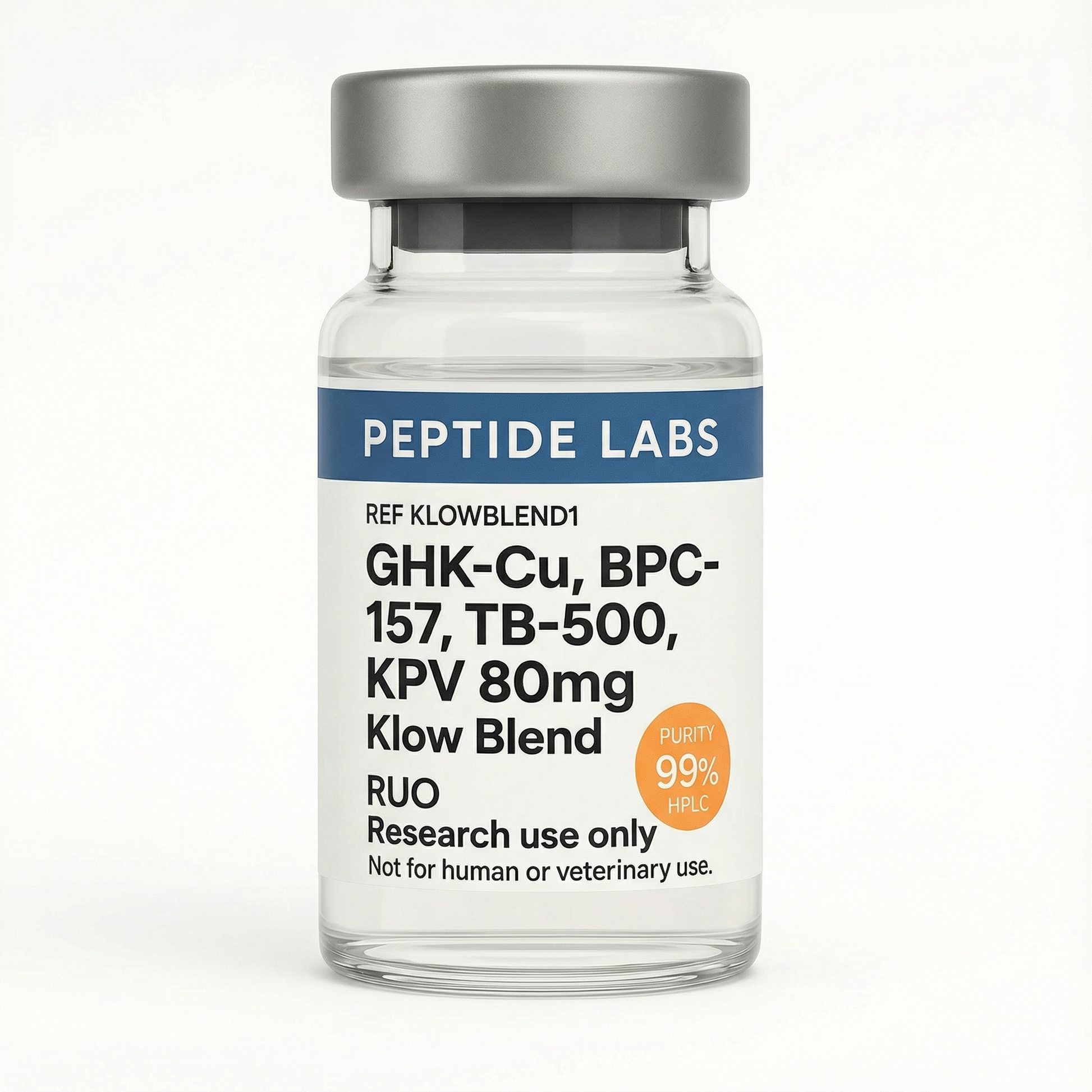 Klow Blend (GHK-Cu, BPC-157, TB-500, KPV) 80mg