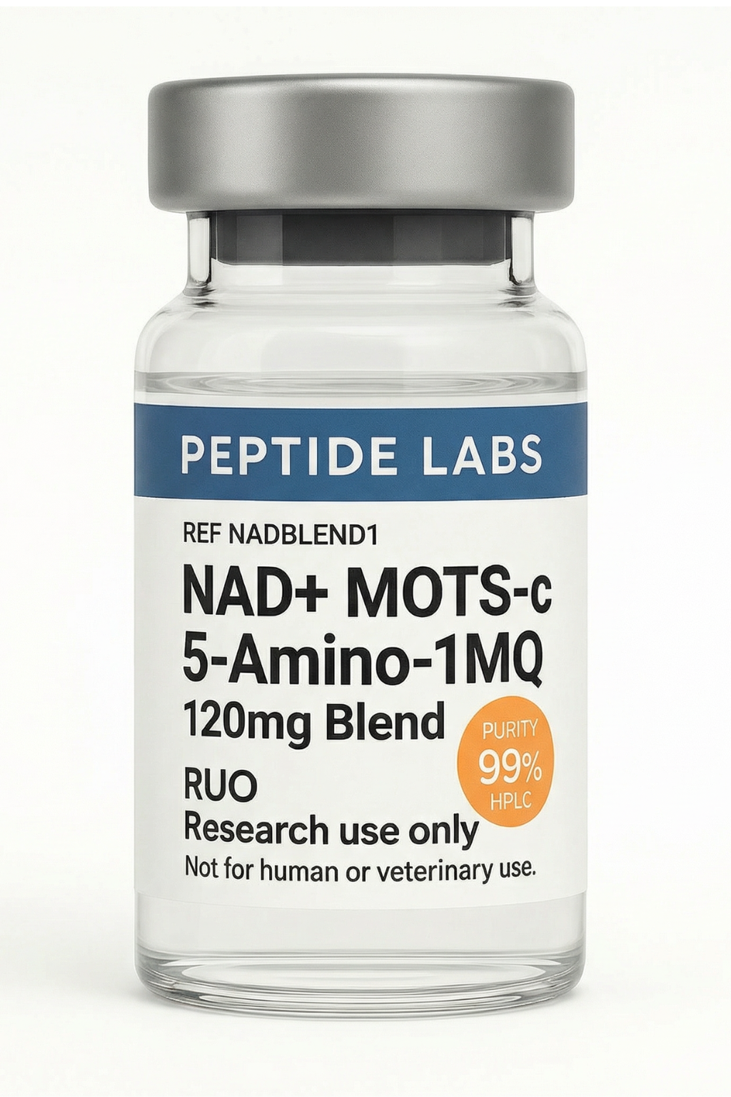 NAD+ MOTS-c 5-Amino-1MQ Blend 120mg