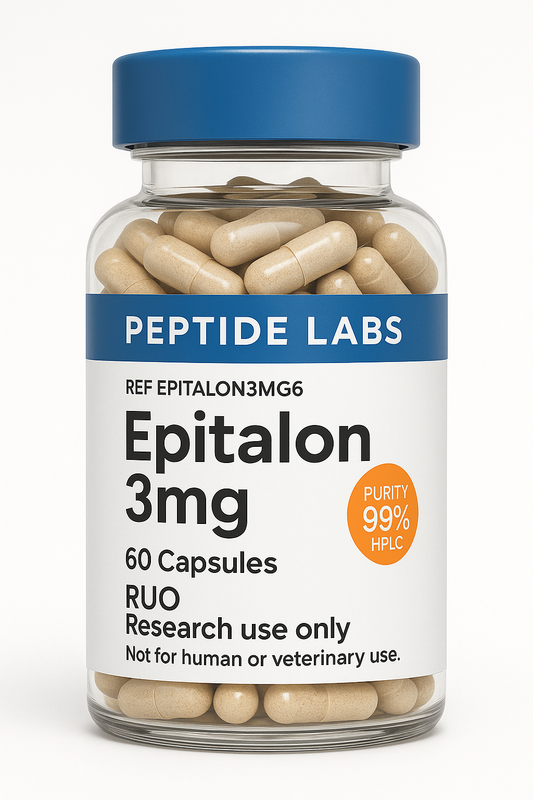 Epitalon 3mg (60 capsules) (Telomere Length)