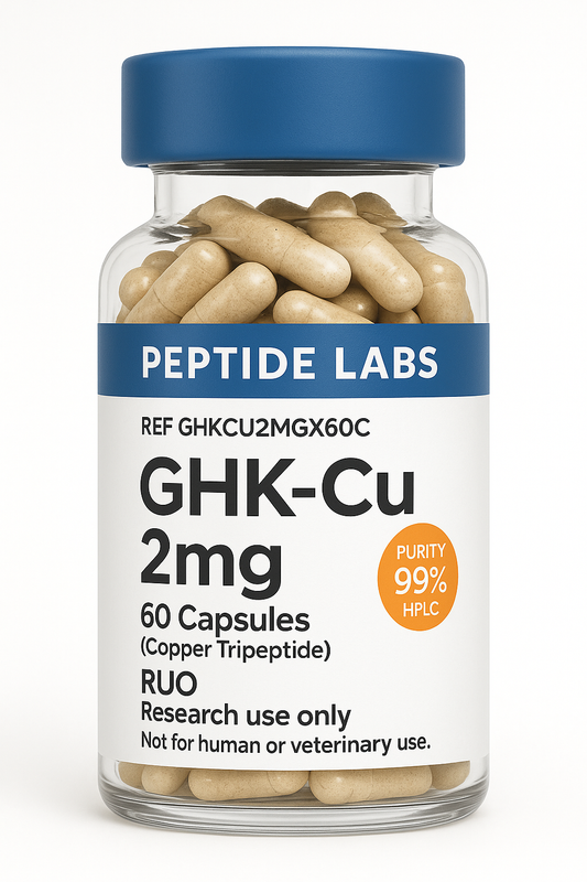GHK-Cu (2mg x 60 Capsules) (Copper Tripeptide)