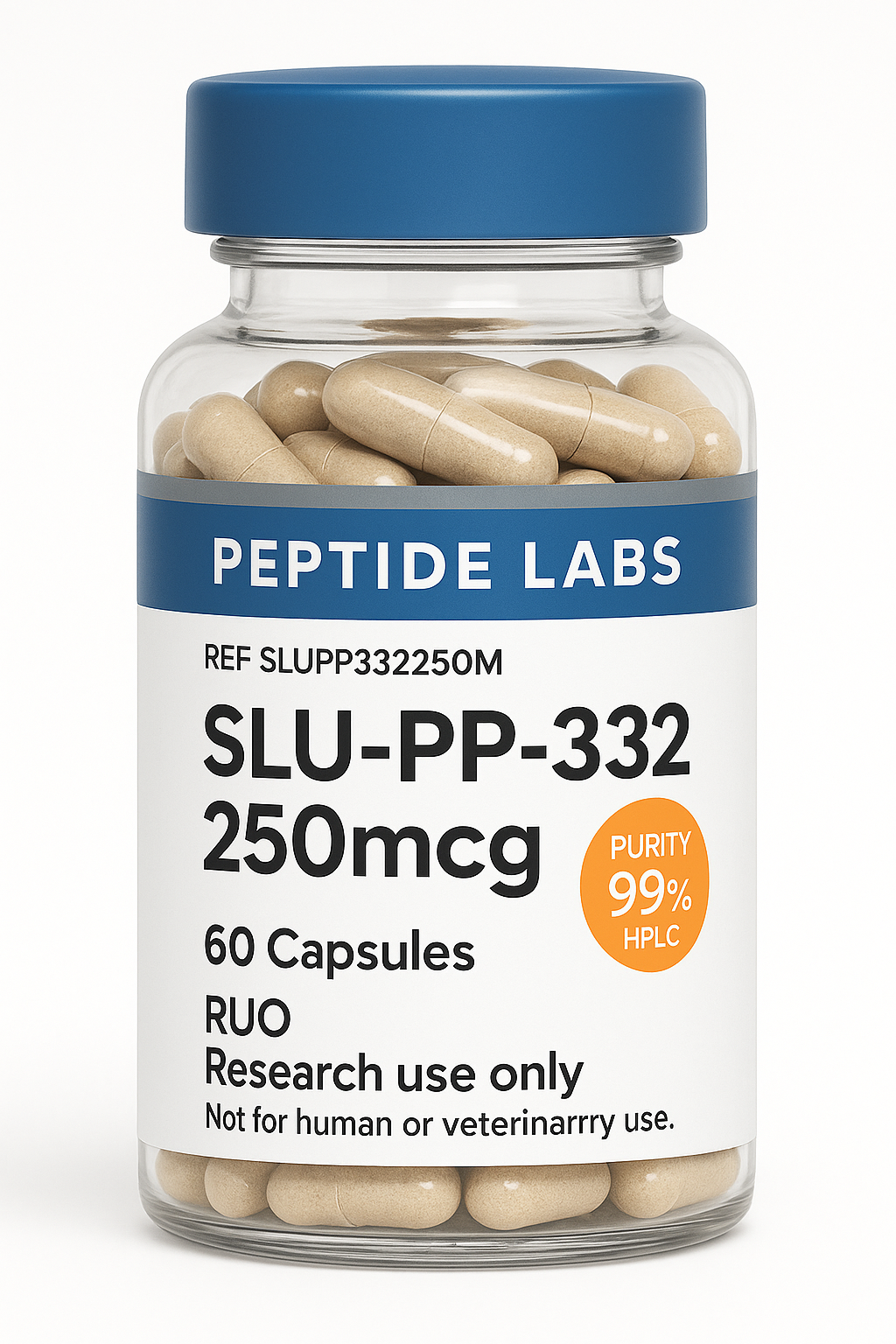 SLU-PP-332 (250mcg x 60 Capsules = 15,000mcg)